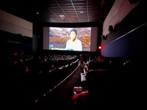 OTA watching Hoppers at UltraStar Theater