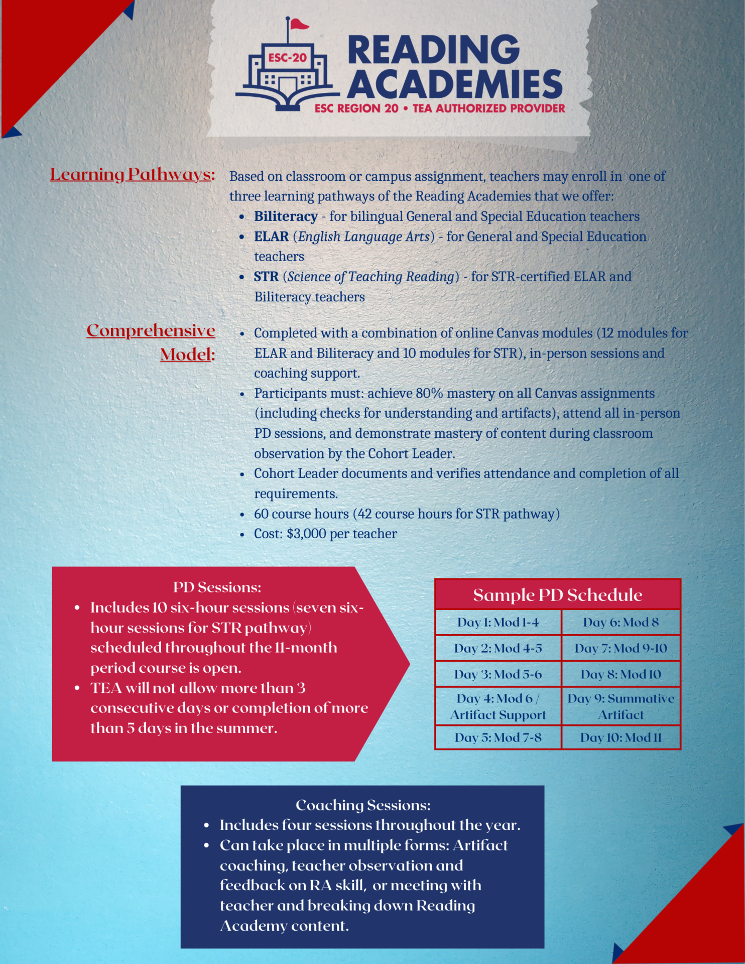 Comprehensive Model 1-Pager