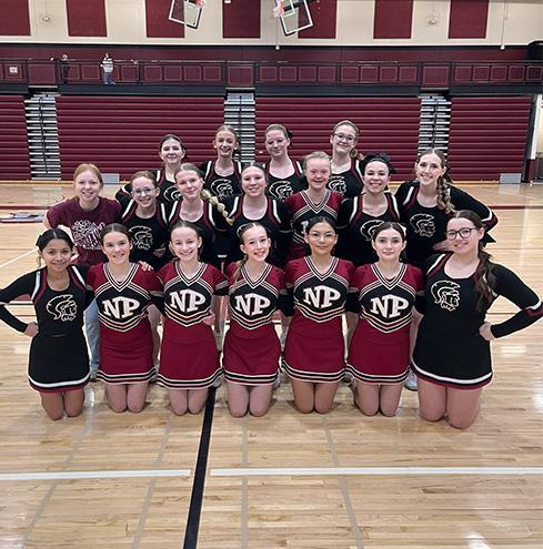 Winter cheerleading