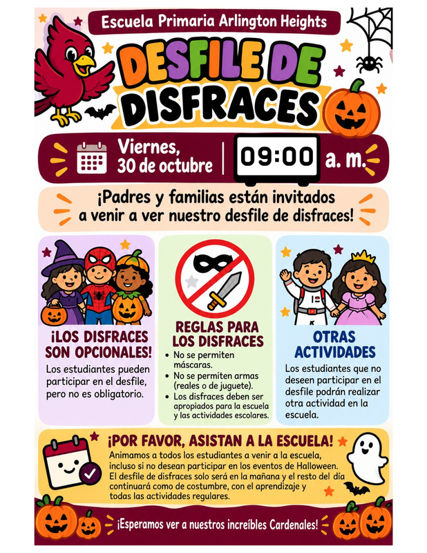 desfile de disfraces