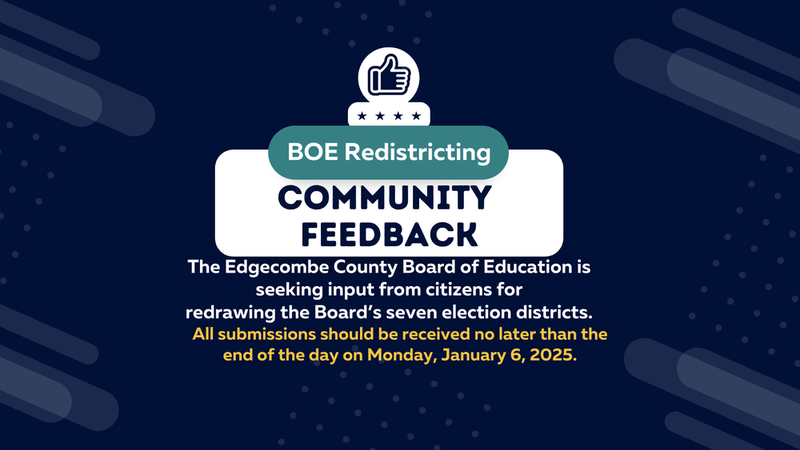 COMMUNITY INPUT FOR REDISTRICTING