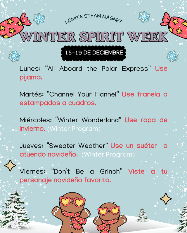Winter Spirit Spanish