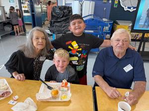 Student and Grandparent(s)