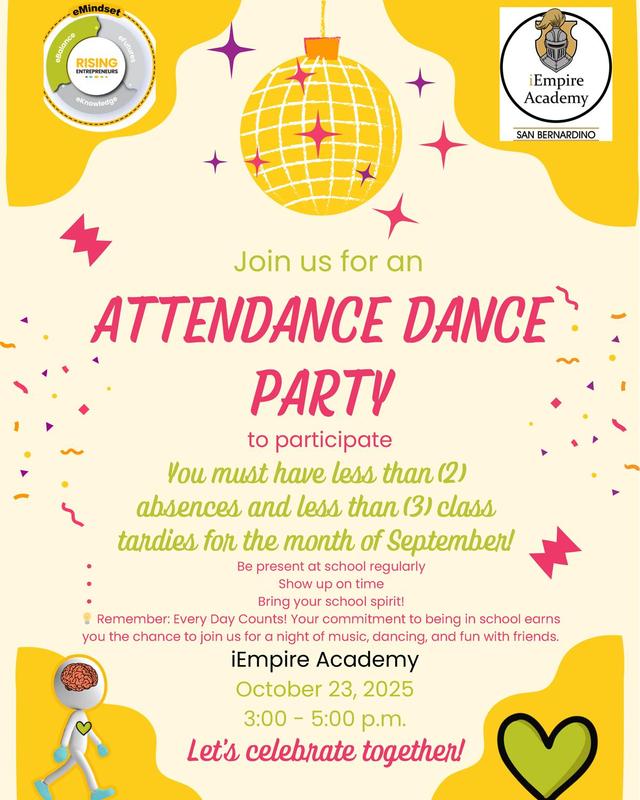 Attendance Dance Party