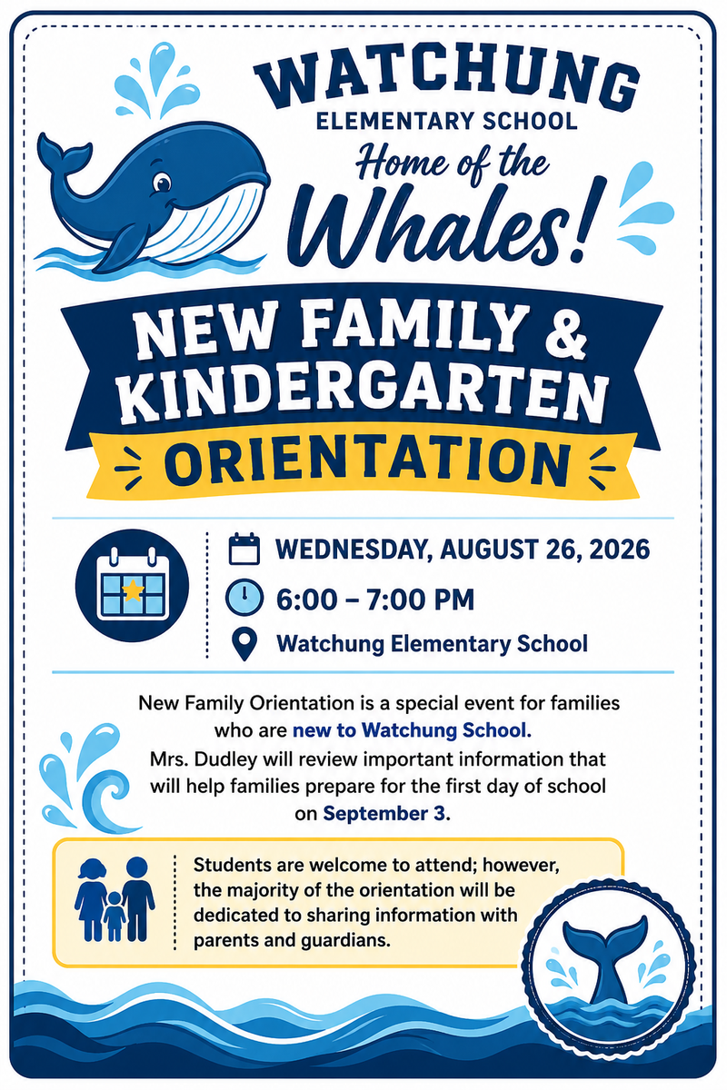 New Family Orientation 8-26 @6