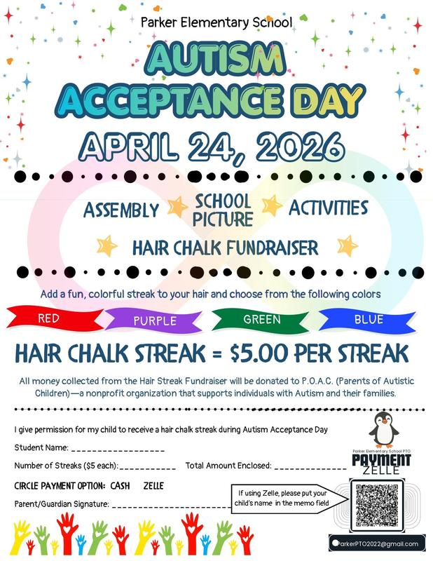 4/24 - Parker Autism Acceptance Day