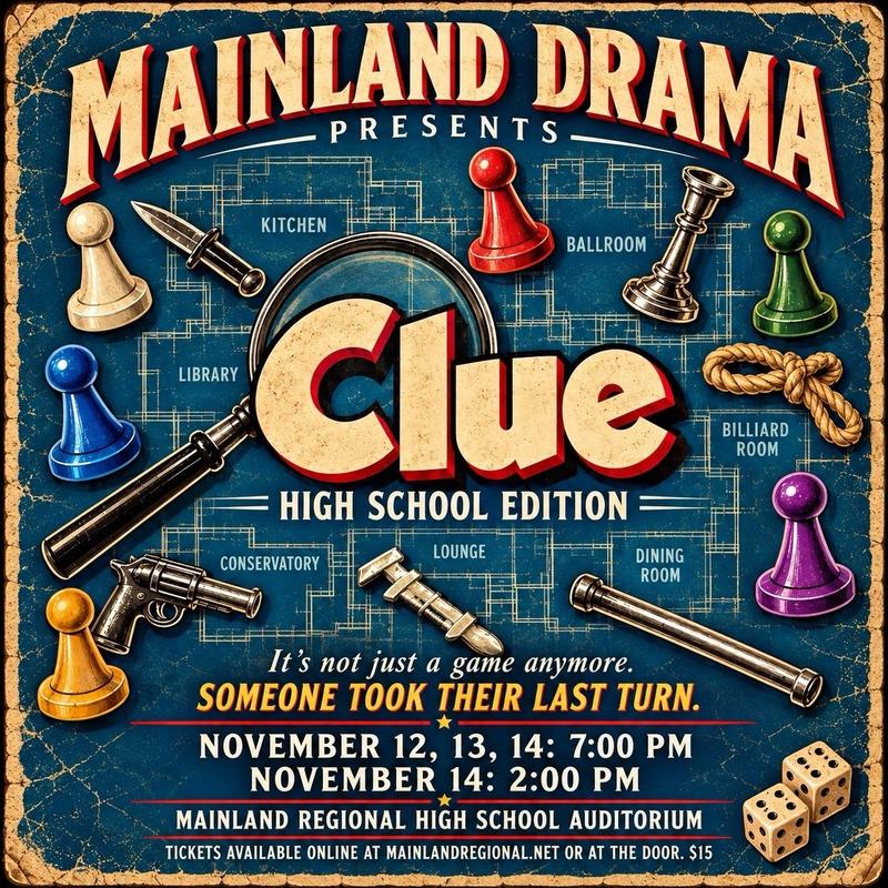 Clue poster