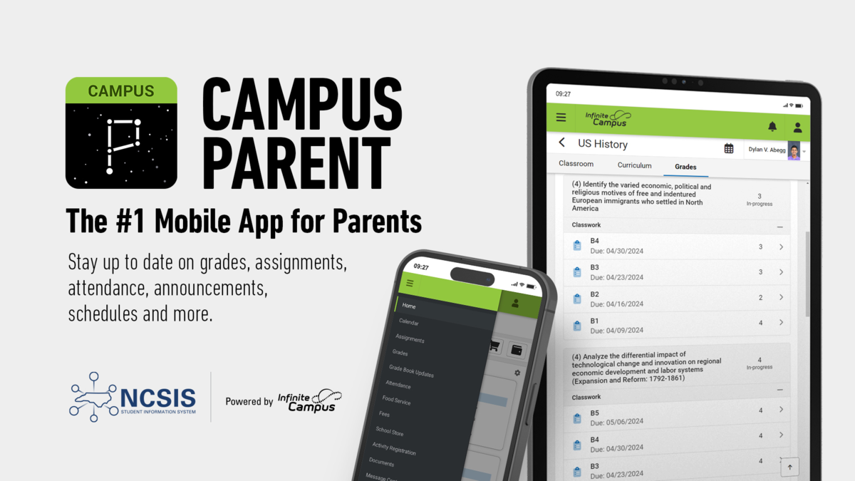 Parent Portal Screenshot