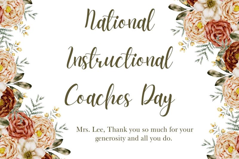 National Instructional Coaches Day Featured Photo