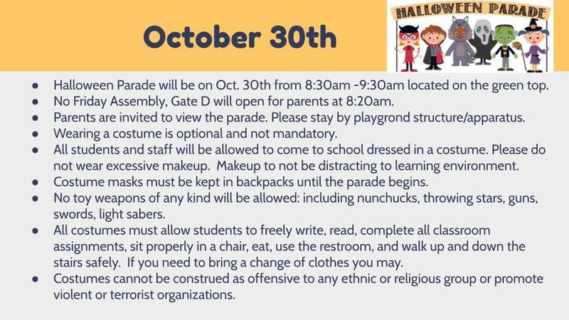 🎃 MHS Halloween Parade 🎃 Fri. Oct 30 - 8:30am to 9:30am Featured Photo
