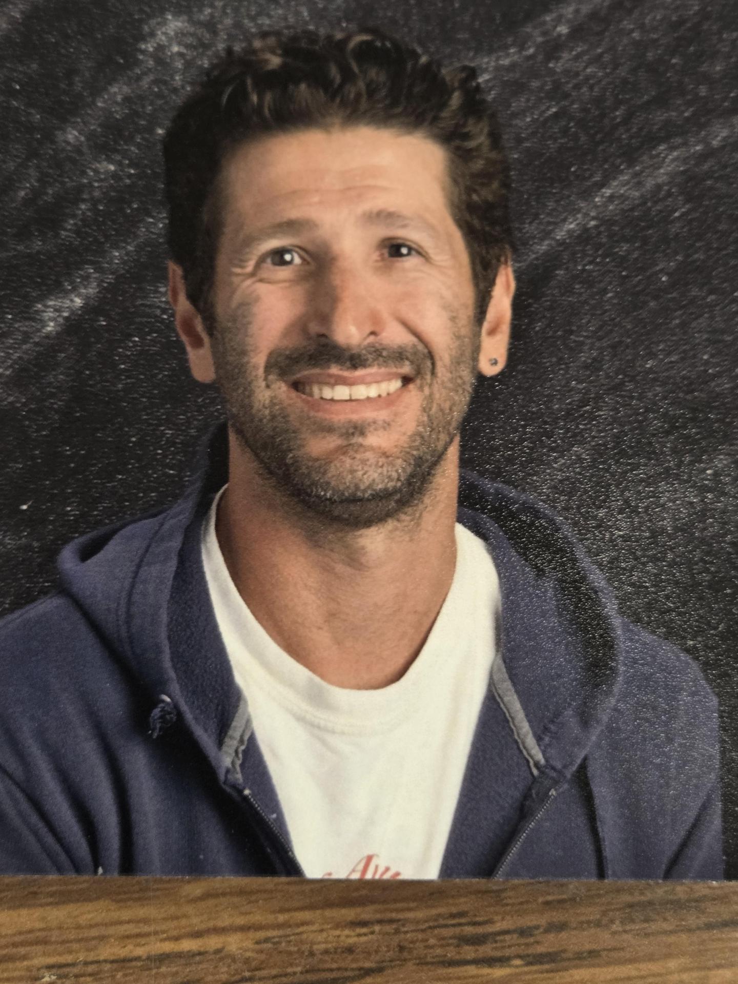 Photo of instructor Travis Lucero.  The chiseled "Bright Star" of the bunch.