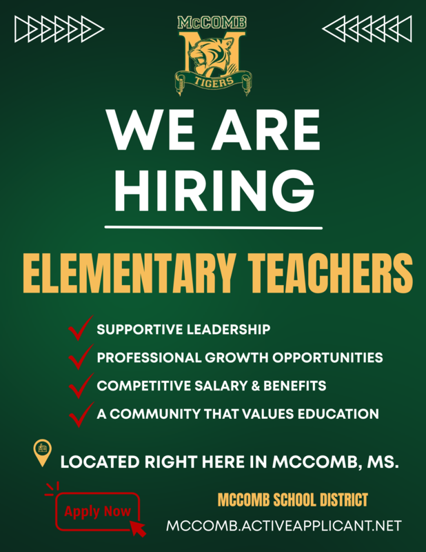 Hiring Elementary Teachers!!! Featured Photo