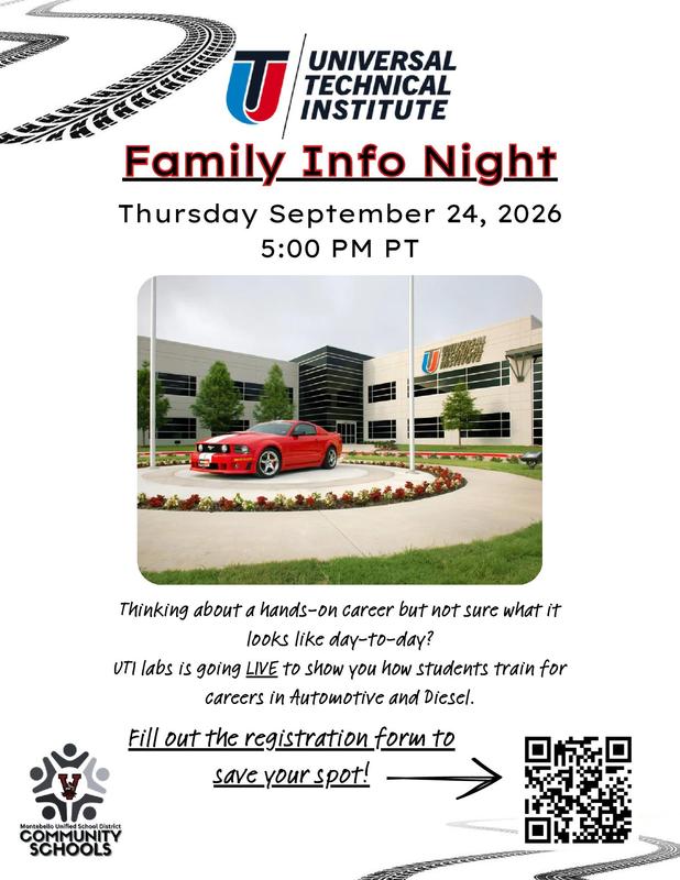 UTI Family Info Night