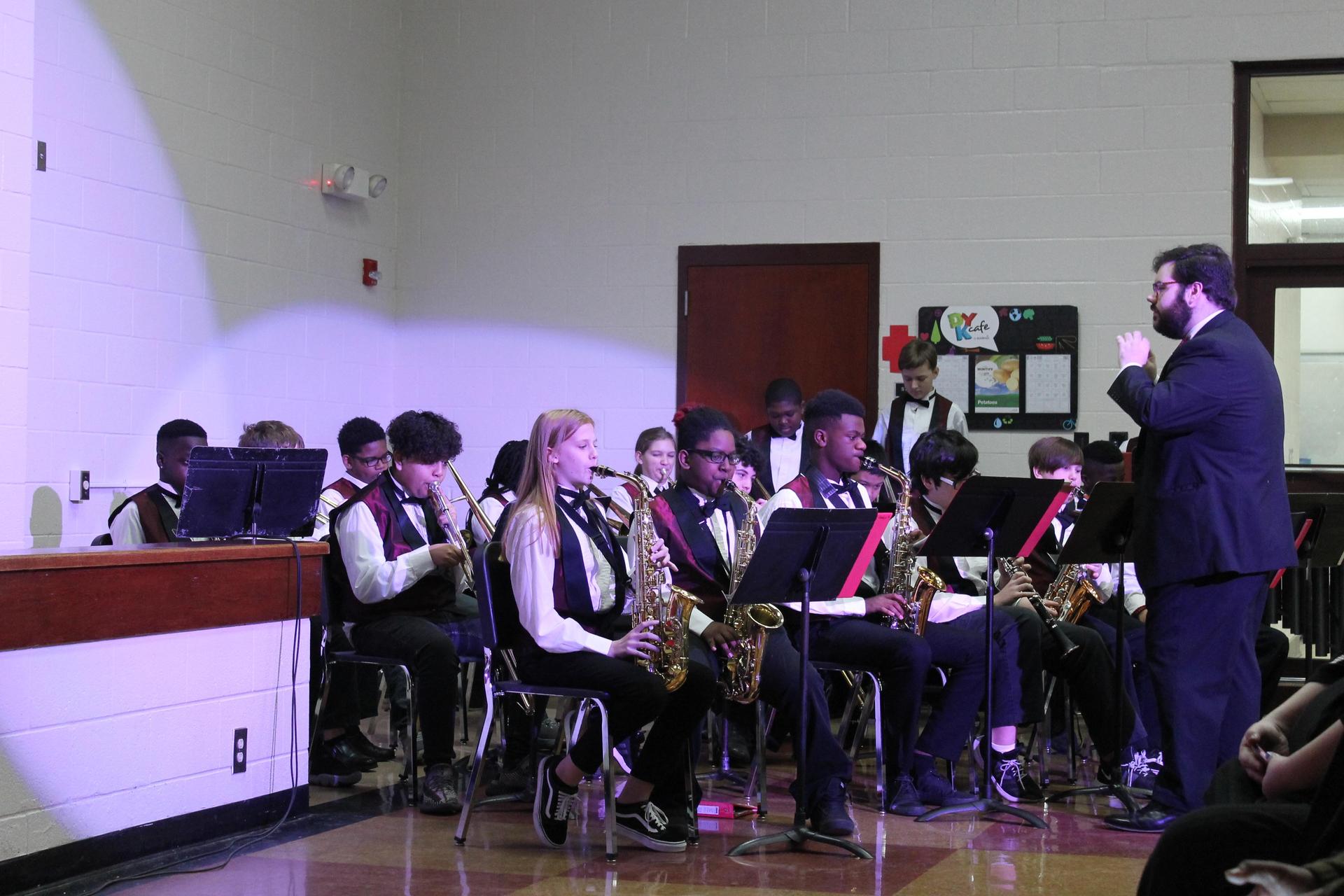 About the Academy Bands Hunter Reese Cyril B. Busbee Creative Arts