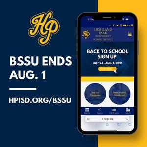 BSSU Ends Aug. 1