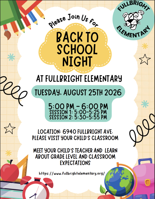 Back to School Night/ Noche de Regreso a la Escuela Featured Photo