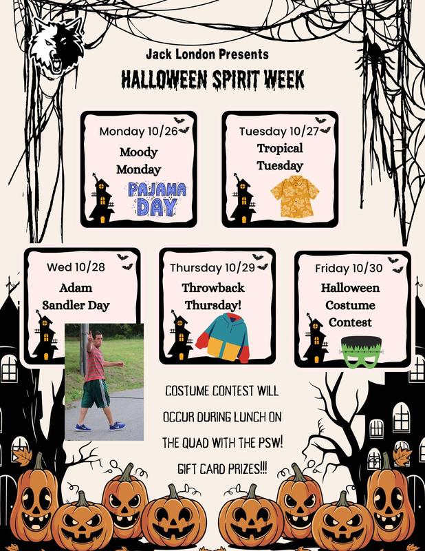Spirit Week / Semana de espíritu escolar