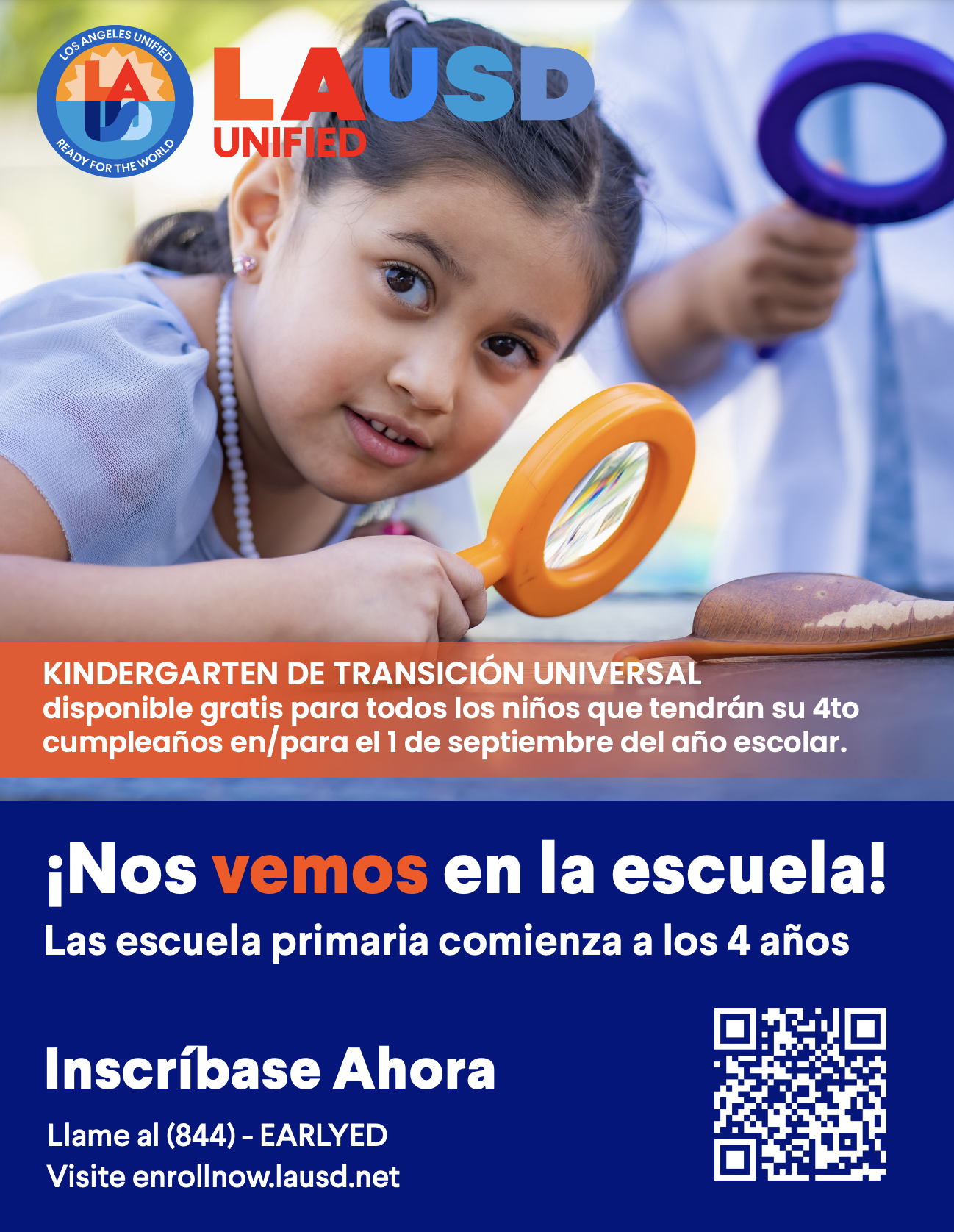 Universal Transitional Kindergarten Parmelee Avenue Elementary and