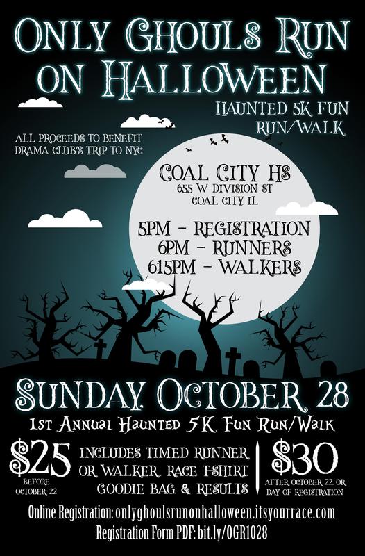 October 28th - Ghouls Run Fundraising event
