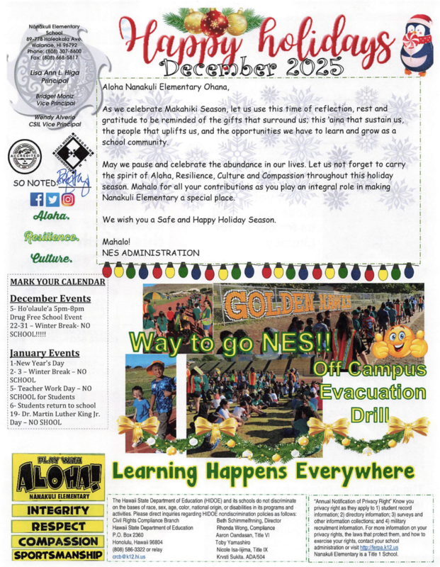 December Newsletter! Featured Photo