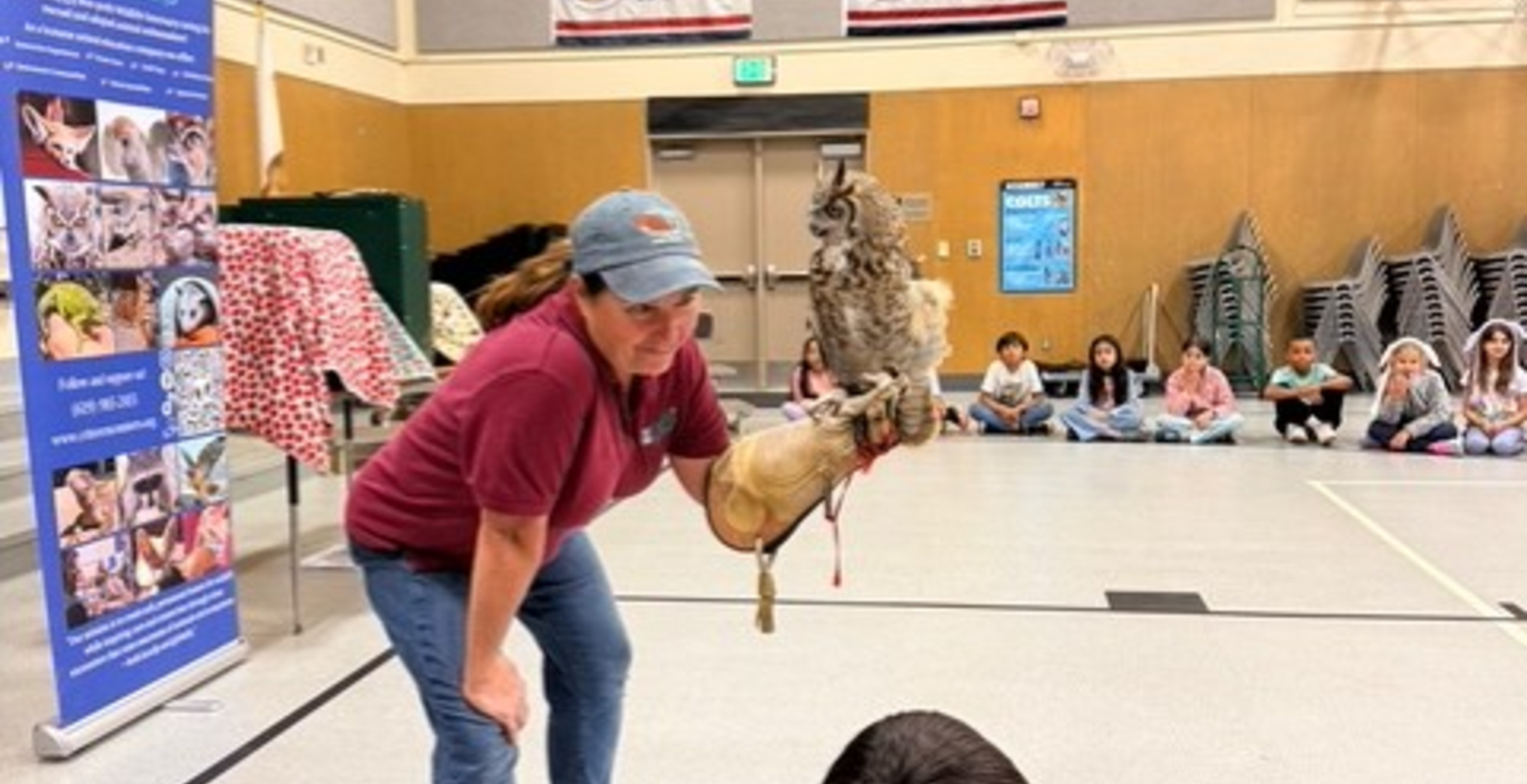 Student/Teacher with Owl