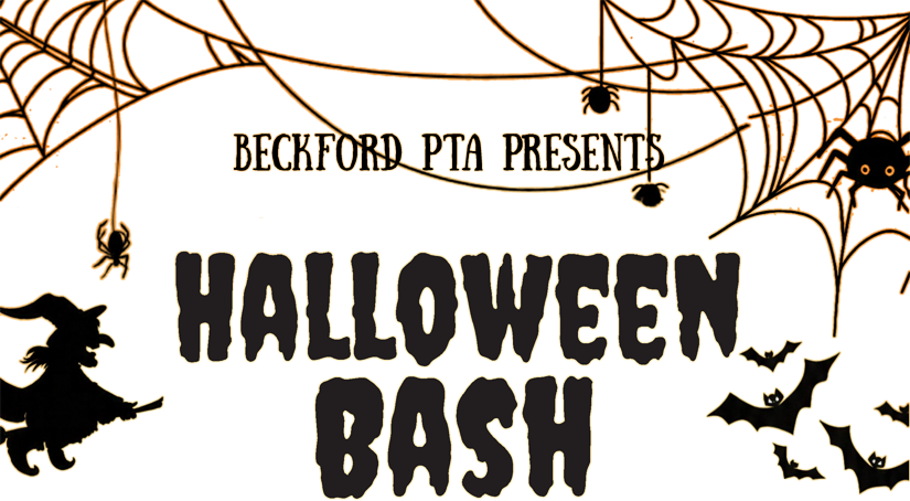 banner for the Halloween Bash