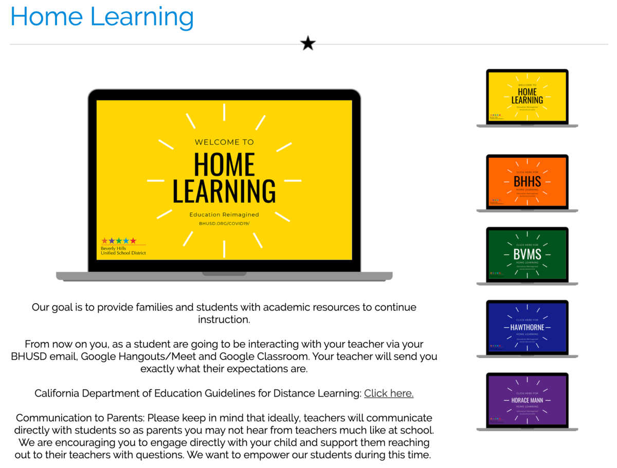 Home Learning