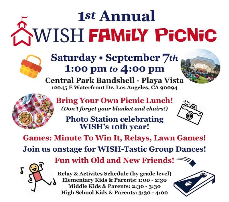 Flyer for Picnic on September 7
