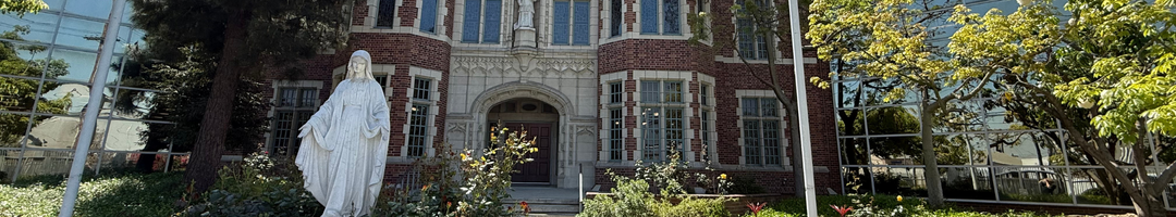 Front of school building