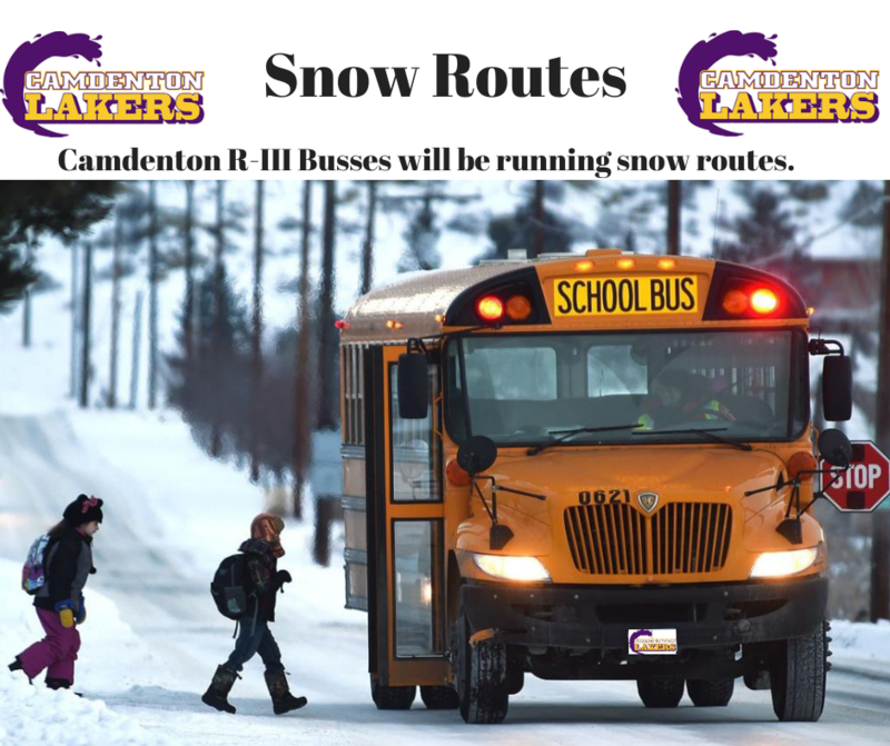 Snow Routes - Wednesday January 22, 2020 Featured Photo