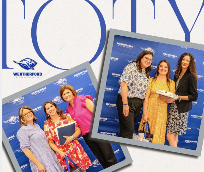 Weatherford ISD Celebrates Campus Teachers of the Year, Names District Winners Featured Photo