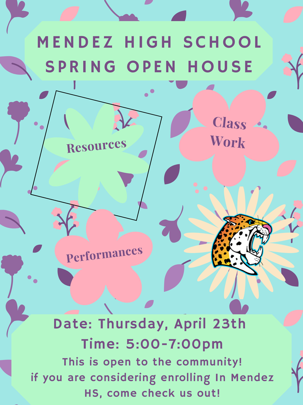 Flyer for OPEN HOUSE 2026