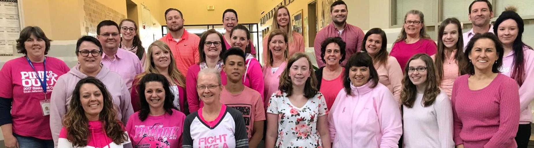 Gananda Central Schools Pink Day!