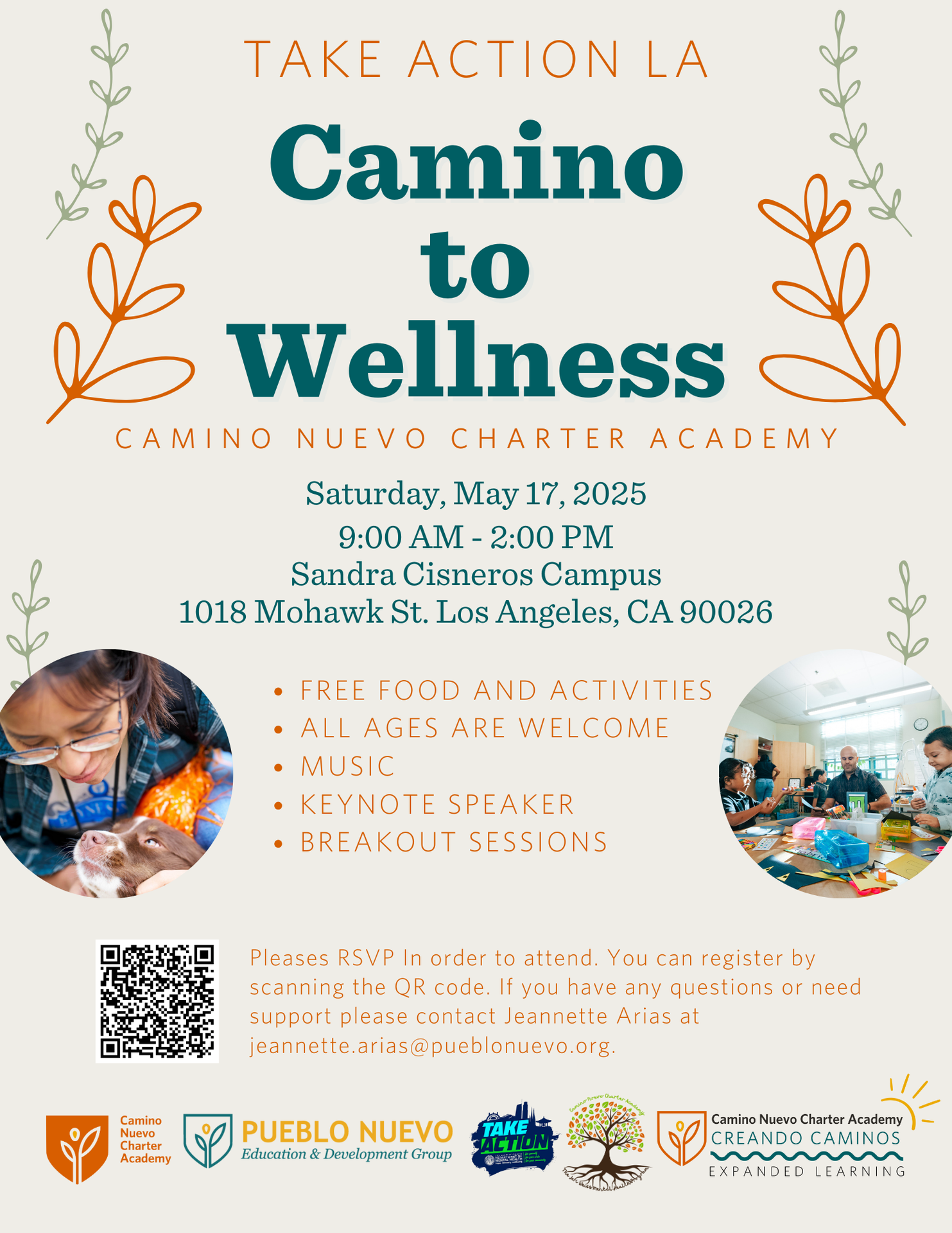 camino to wellness flyer