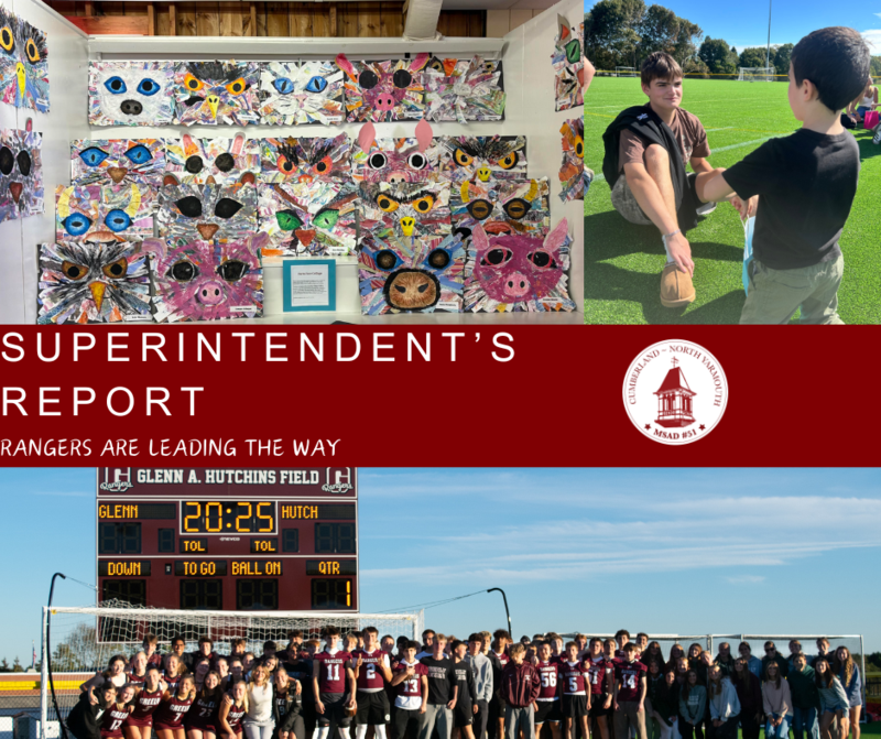 Superintendent's report cover image
