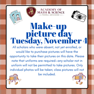 Picture Day Classroom Announcement in Blue Illustrative Style.png