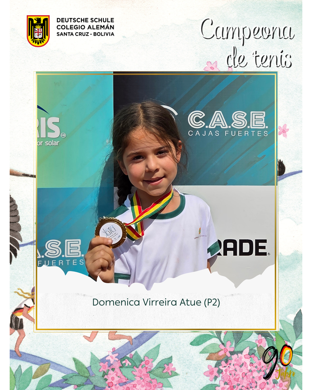 Campeona de tenis Featured Photo