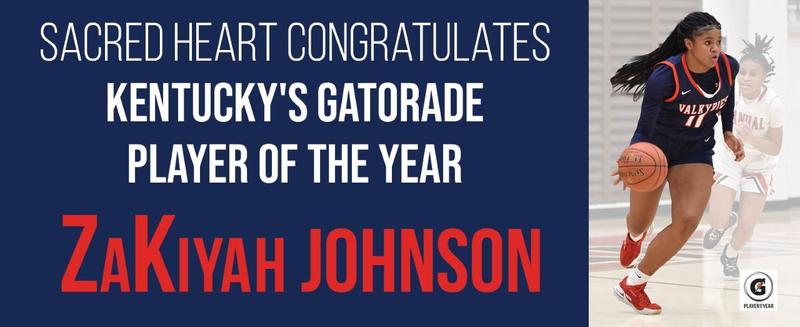 Freshman ZiKiyah Johnson named 2021-22 Kentucky Gatorade Player of the Year