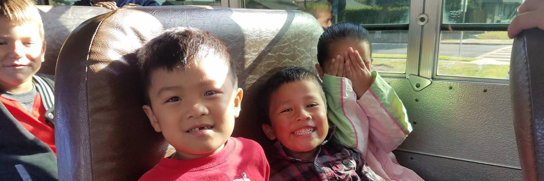 Children on the Bus
