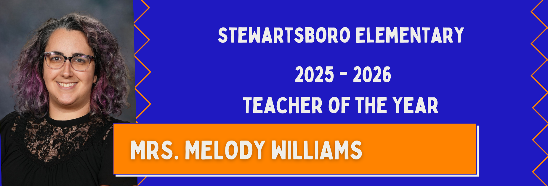 25-26 Teacher of the Year: Mrs. Melody Williams