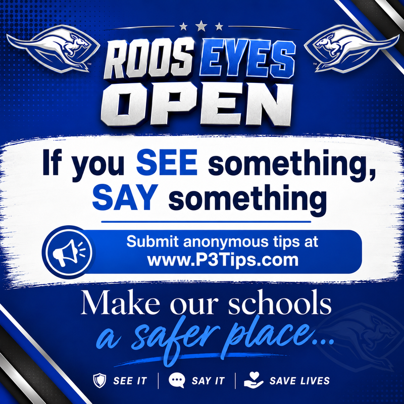 Roos Eyes Open - Submit Tips Online Featured Photo