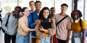 stock picture of students
