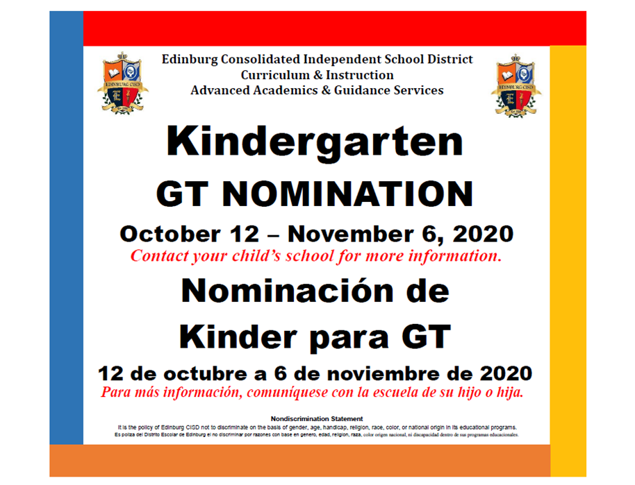Image of Kinder GT Nomination poster