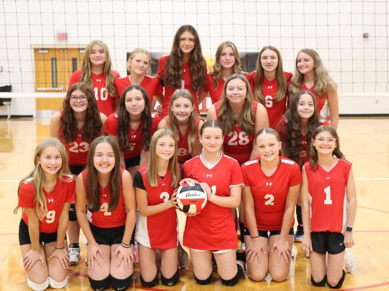 Jr High Volleyball Team