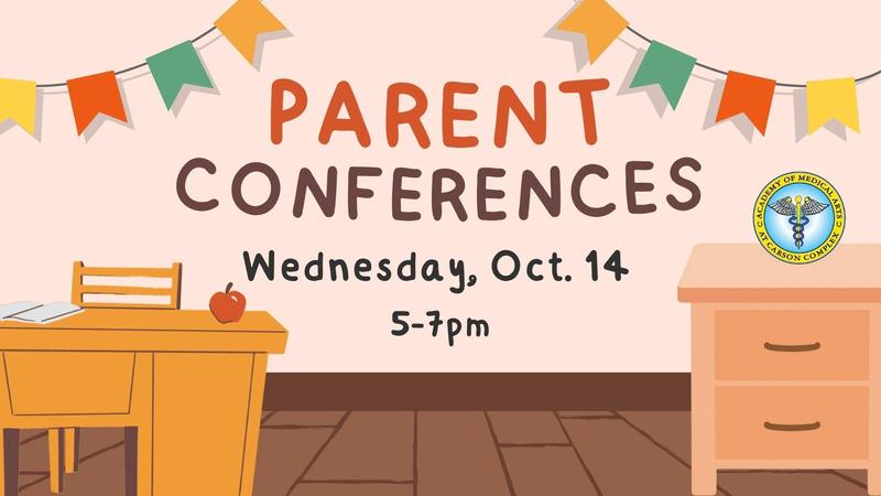 Flyer with parent conf information