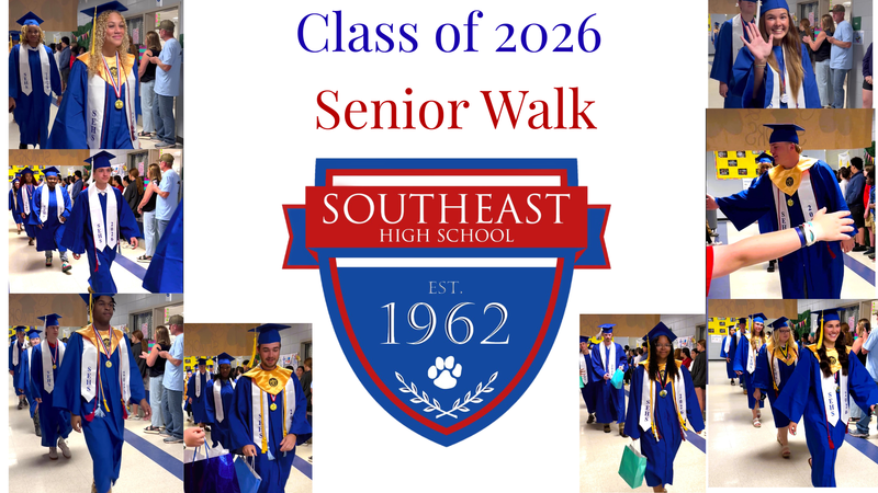 Southeast High School Senior Walk Photos