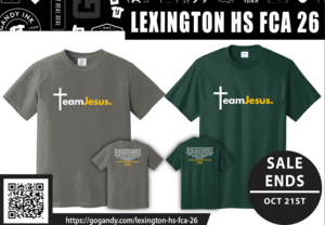 FCS Tshirt Order Flyer