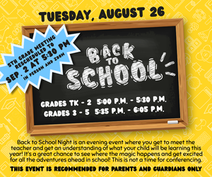 back to school
