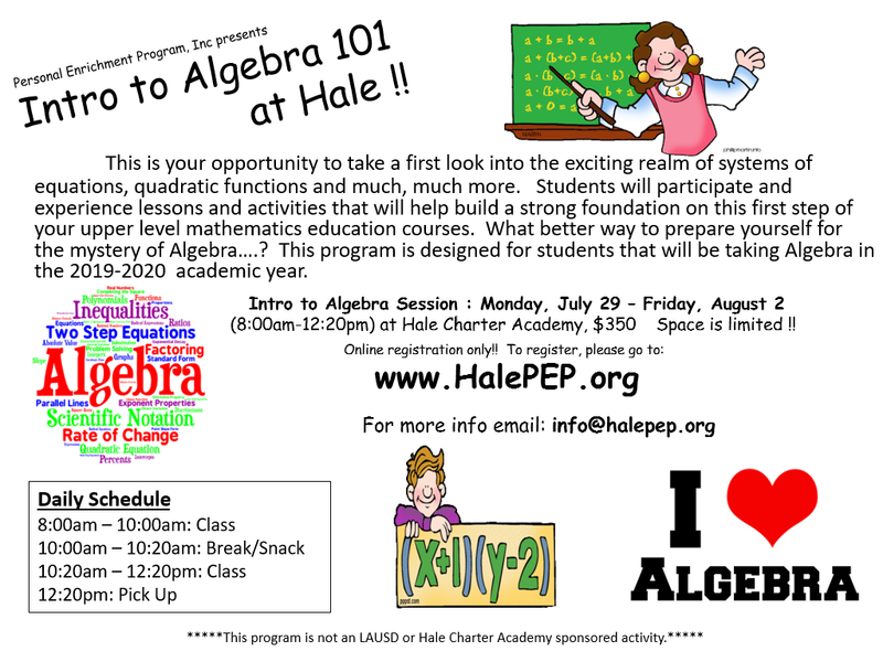 Summer Algebra Bridge Program Featured Photo