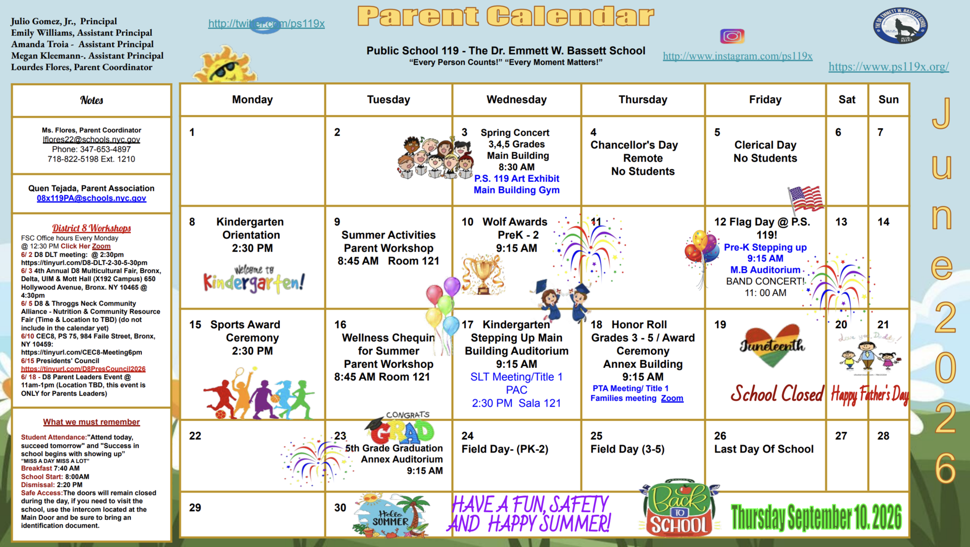 June 2026 Calendar